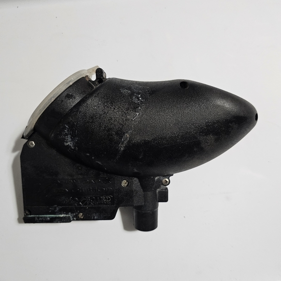 Black Vintage Viewloader VL Revolution Paintball Hopper Loader Electronic 9V - Picture 4 of 9